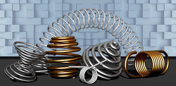 types of helical springs